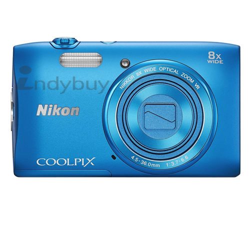 Nikon 20.1MP Point and Shoot Camera with 8x Optical Zoom